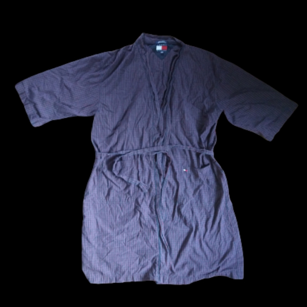 Tommy Hilfiger, cotron plaid robe